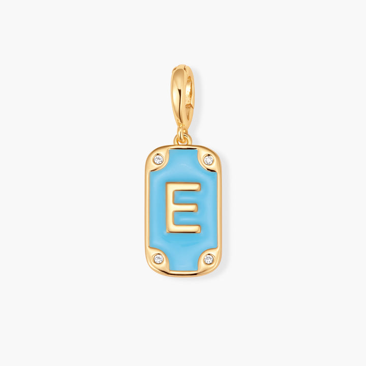 Bay Initial Tag Charm
