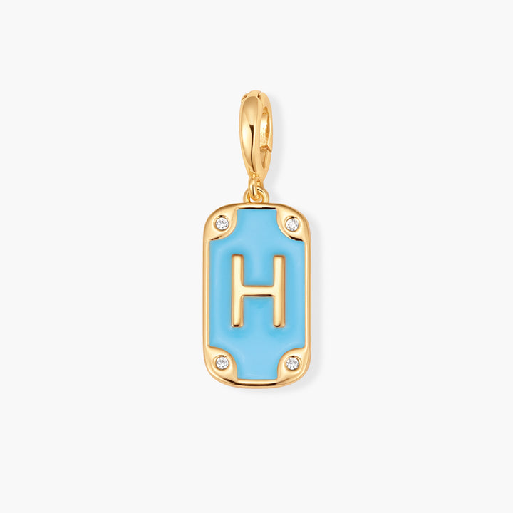 Bay Initial Tag Charm