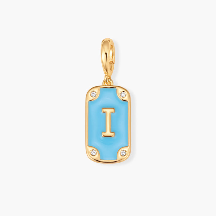 Bay Initial Tag Charm