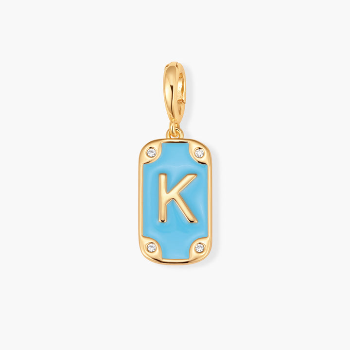 Bay Initial Tag Charm