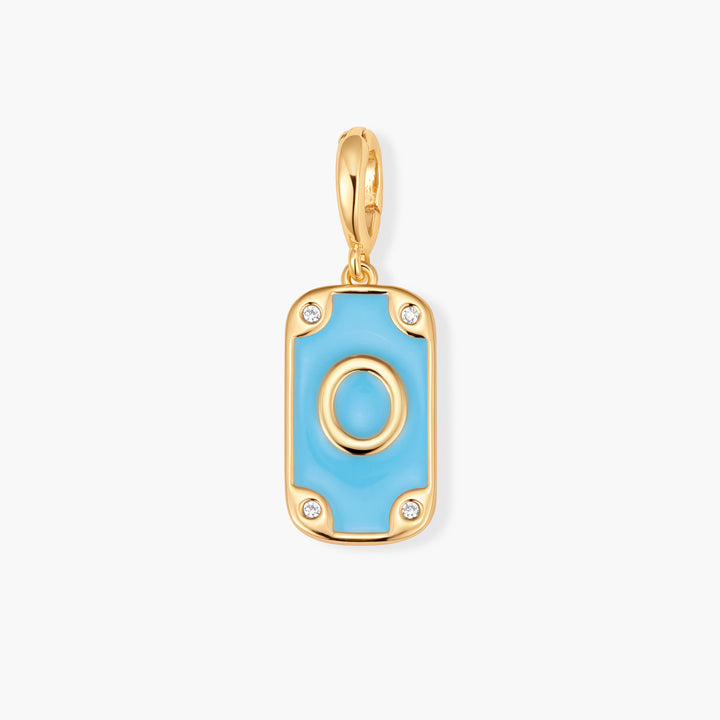 Bay Initial Tag Charm