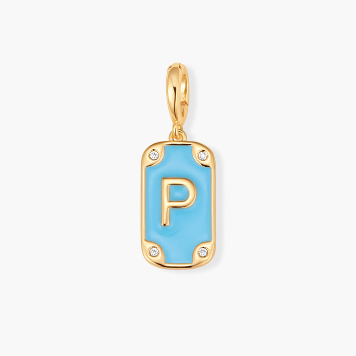 Bay Initial Tag Charm