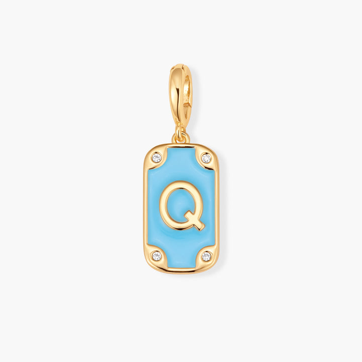 Bay Initial Tag Charm