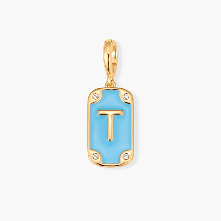 Bay Initial Tag Charm