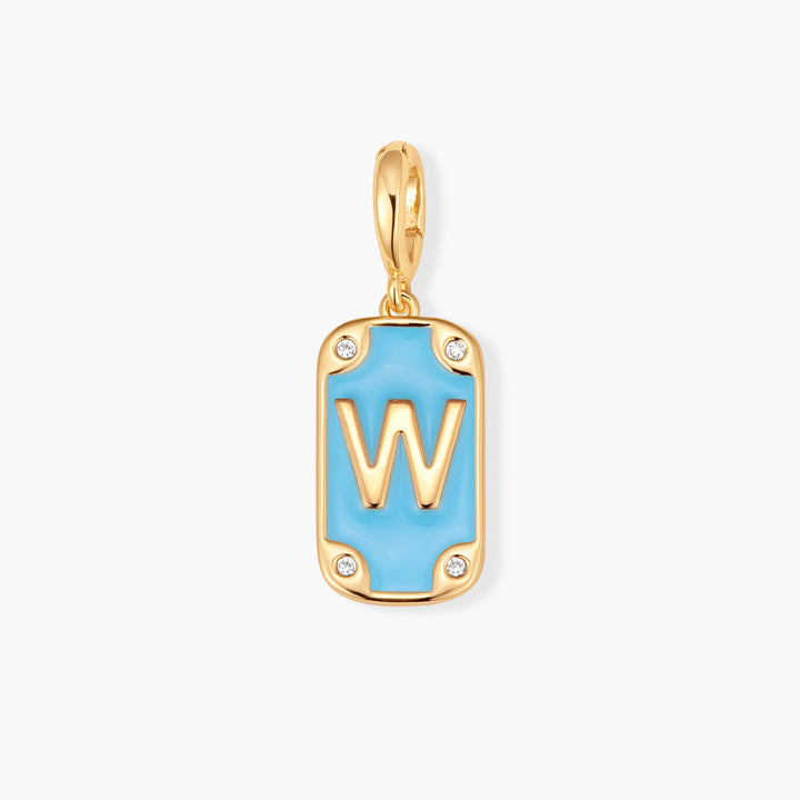 Bay Initial Tag Charm