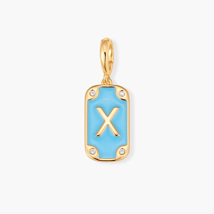 Bay Initial Tag Charm