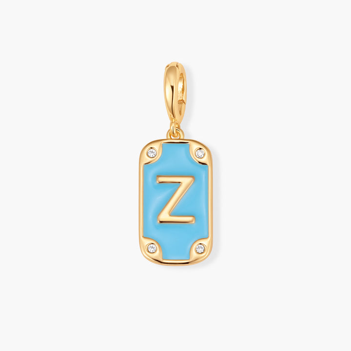 Bay Initial Tag Charm