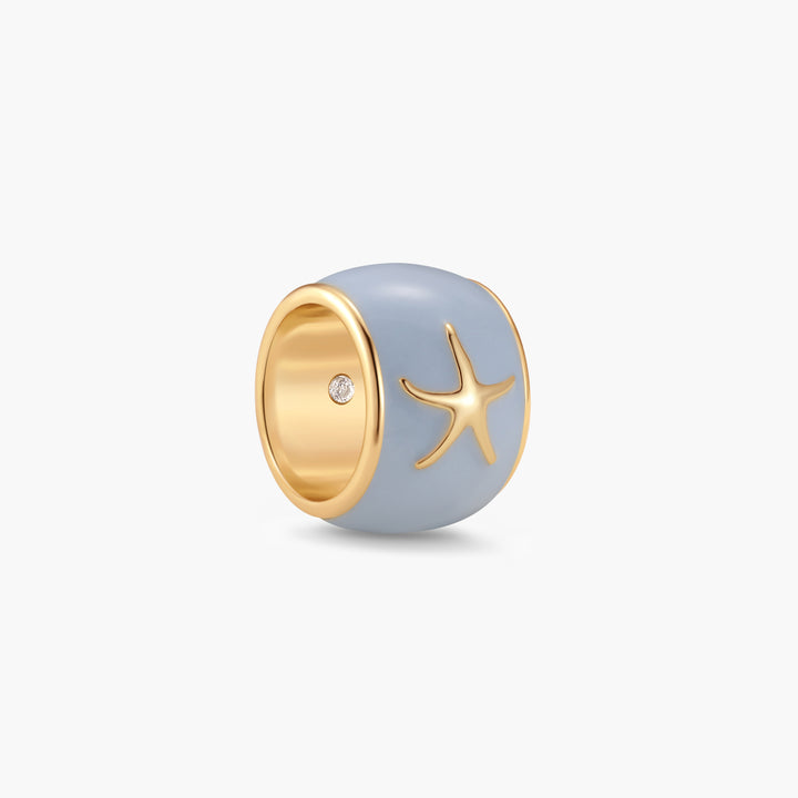 Gaby Starfish Enamel Bead