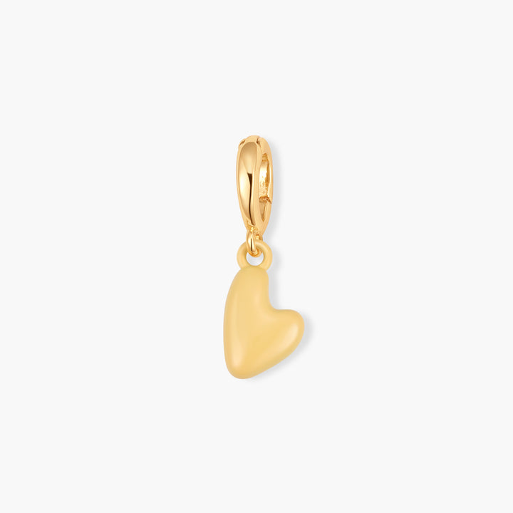 Effie Mini Enamel Heart Birthstone Charm