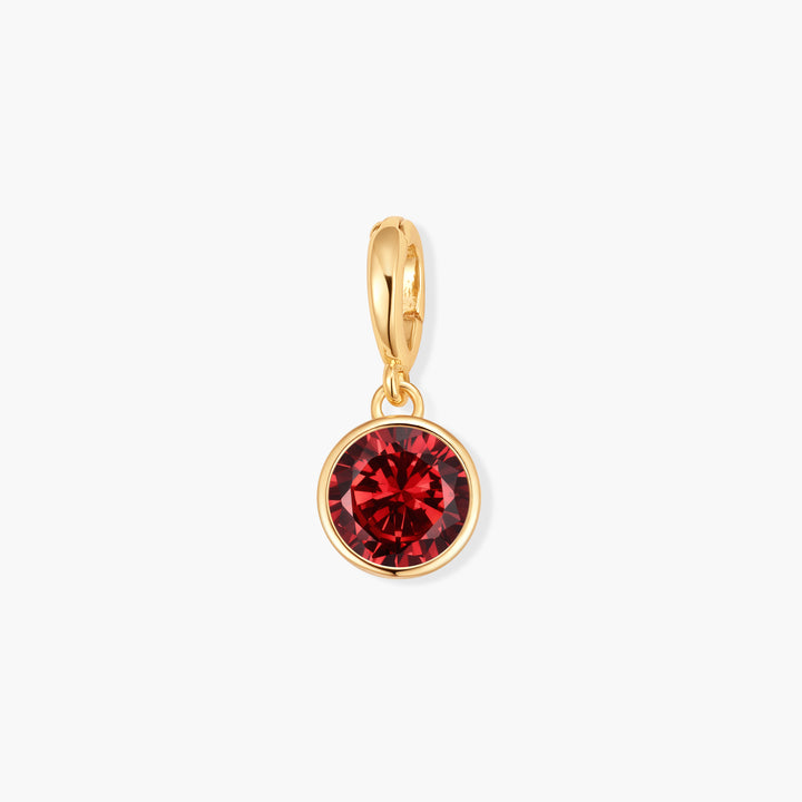 Sadie Bezel Birthstone Charm