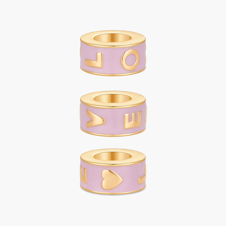 Gaby Love Enamel Bead