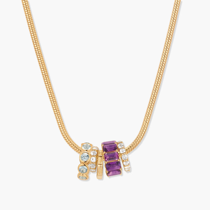 Build Your Own Fine Beaded Charm Necklace