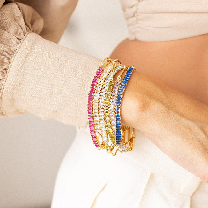 Priya Birthstone Tennis Bracelet