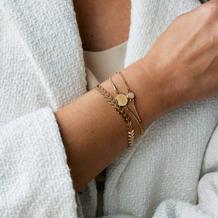Wren Rose Quartz Bracelet Set