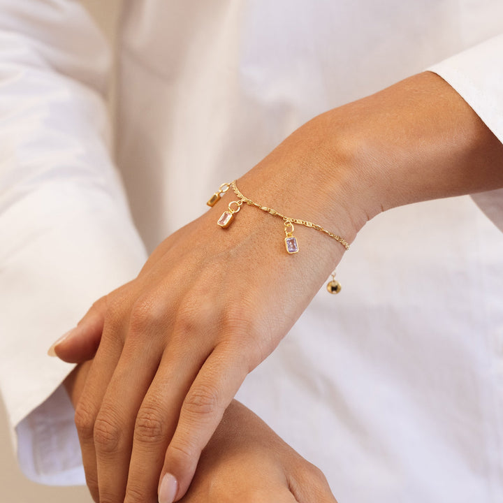 Elizabeth Birthstone Bracelet