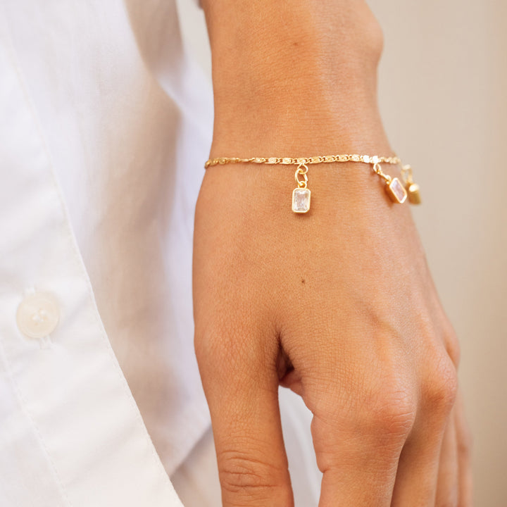 Elizabeth Birthstone Bracelet