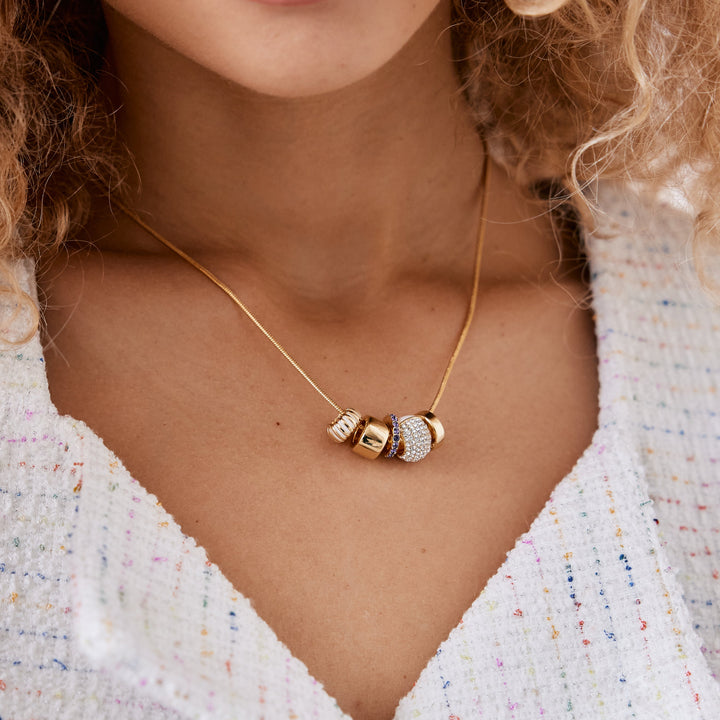Gaby Mini Enamel Bead