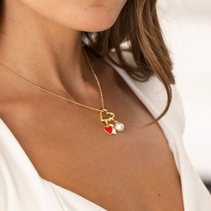 Build Your Own Heart Charm Necklace