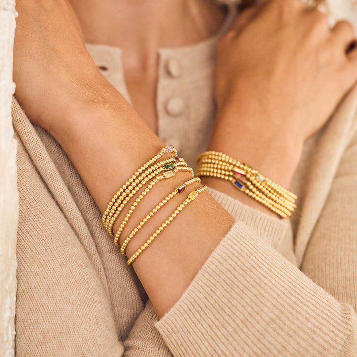 Kylie Three Birthstone Bracelet