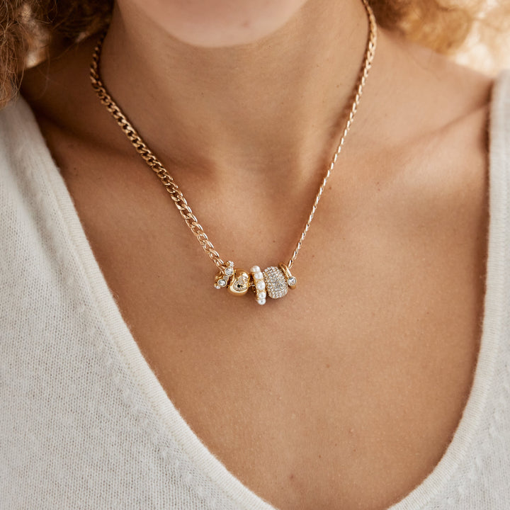 Gaby Bezel Birthstone Bead