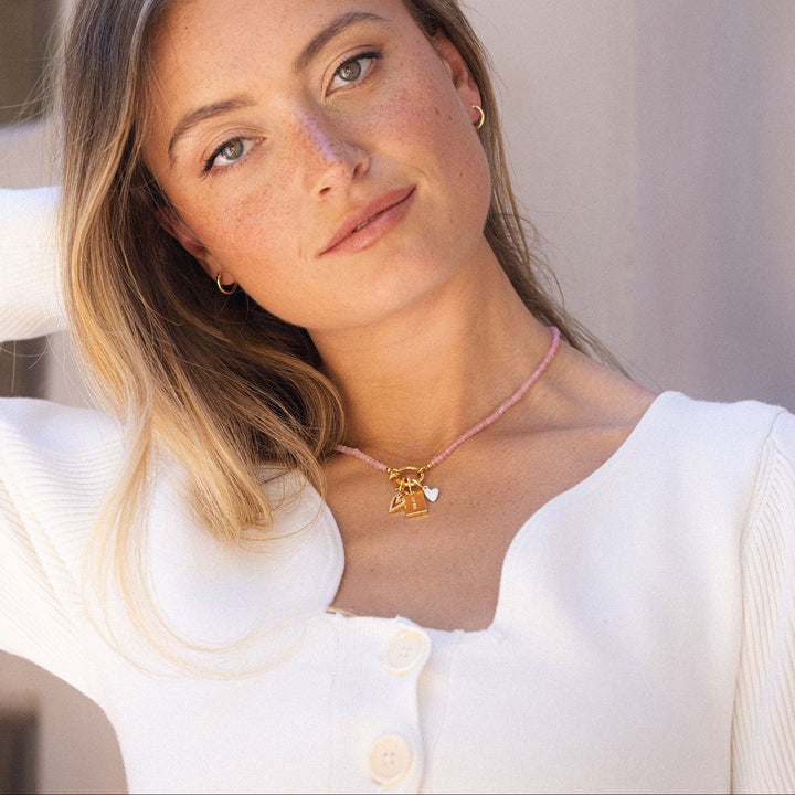 Build Your Own Natalie Birthstone Charm Necklace