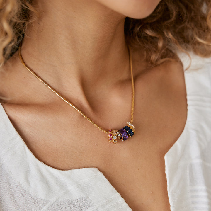Build Your Own Fine Beaded Charm Necklace