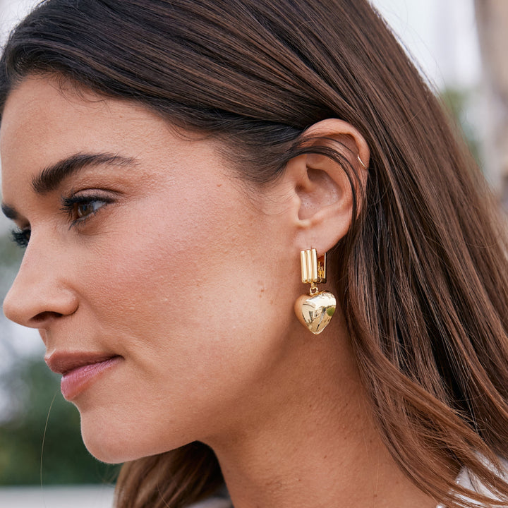 Margaret Heart Earrings