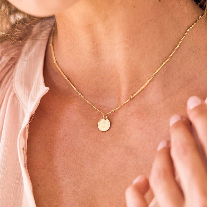 Madeline Initial Pendant