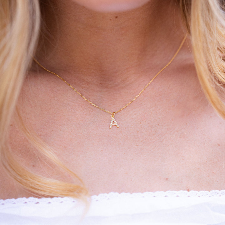 Blaire Diamond Initial Pendant