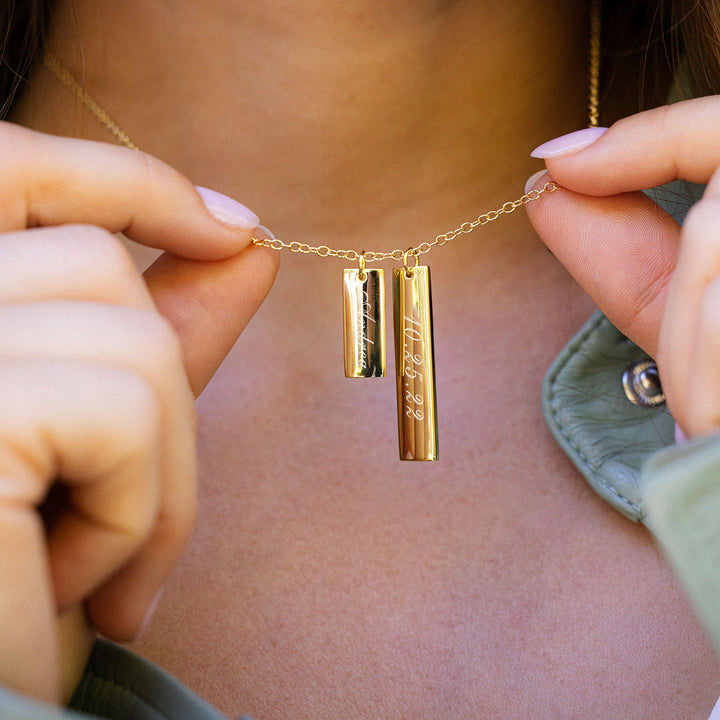 Double Bar Necklace