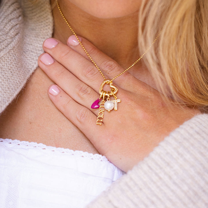 Build Your Own Heart Charm Necklace
