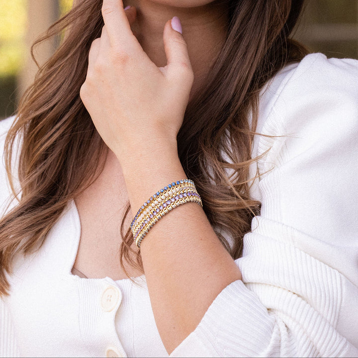 Isabella Ombre Birthstone Tennis Bracelet