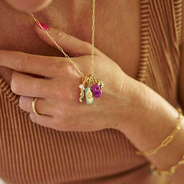 Effie Seahorse Charm