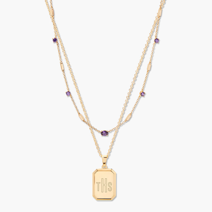 Willow Birthstone Layering Set