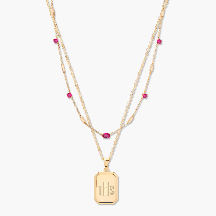 Willow Birthstone Layering Set