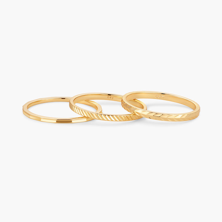 Ivey Extra Thin Ring Set