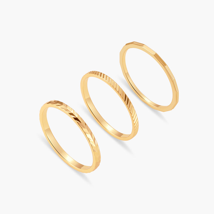 Ivey Extra Thin Ring Set