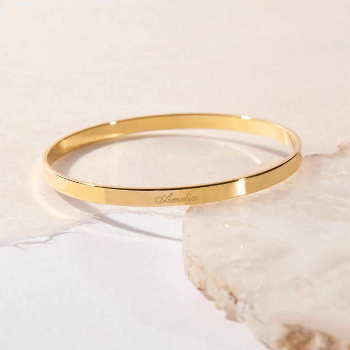 Thin Bangle Bracelet