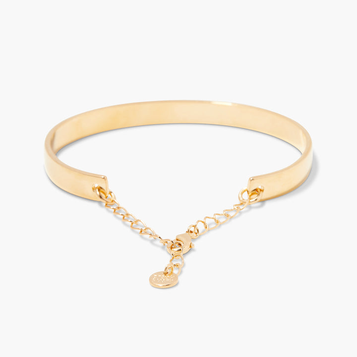 Gwen Roman Numeral Cuff Bracelet