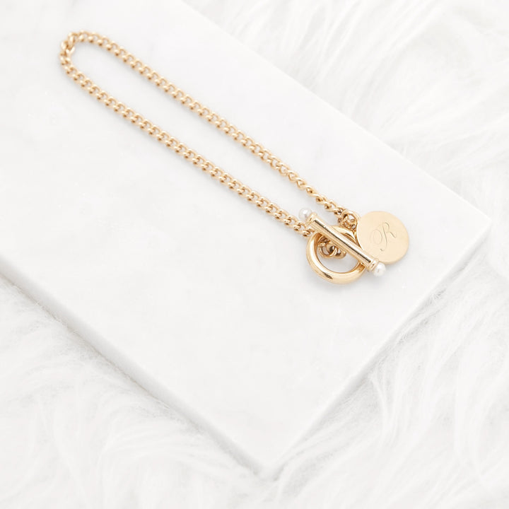 Stella Pearl Toggle Bracelet