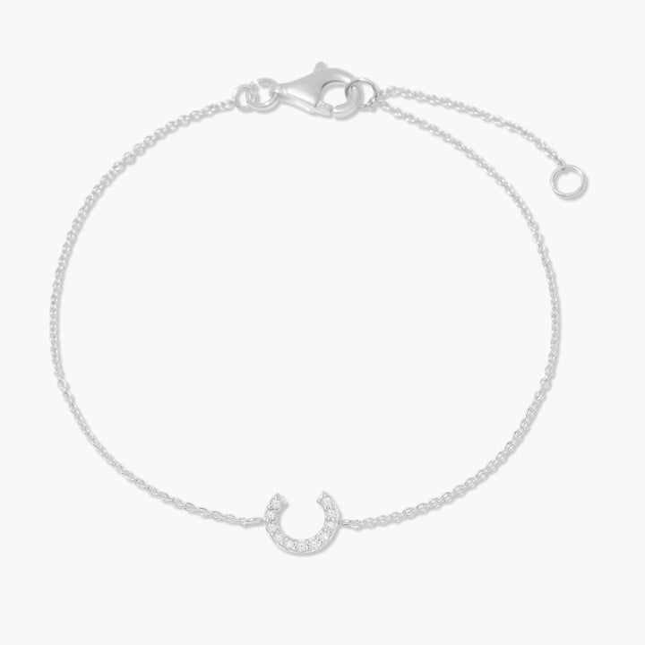 Blaire Diamond Initial Bracelet