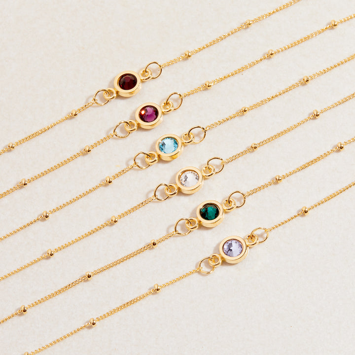 Jules Birthstone Necklace