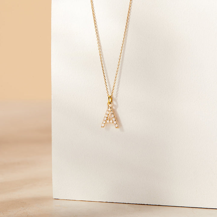 Blaire Diamond Initial Pendant
