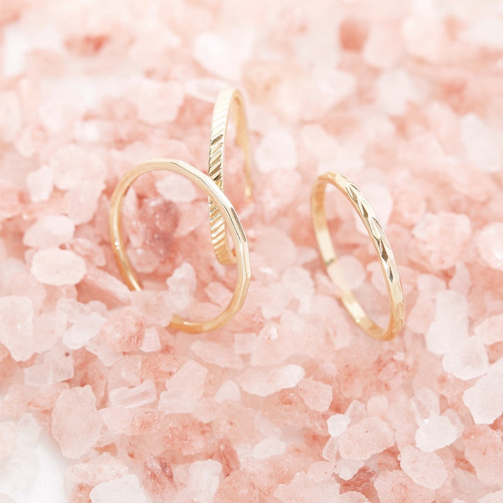 Ivey Extra Thin Ring Set