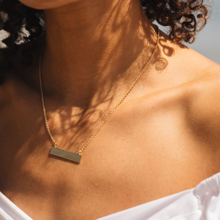 Name Bar Necklace