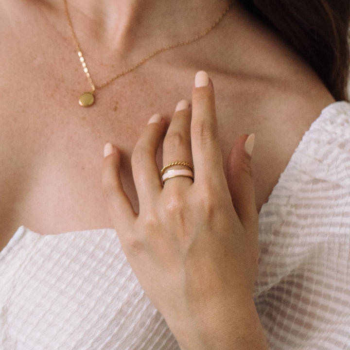 Madison Enamel Ring